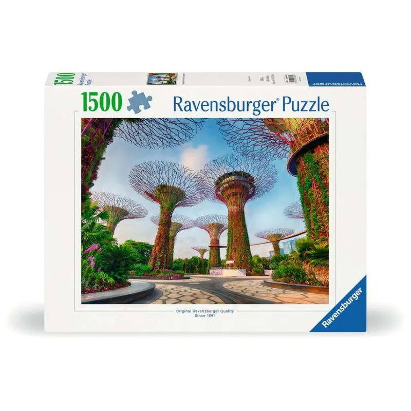01396 Ravensburger - Garden by the Bay, Singapore - Puzzle 1500 pezzi