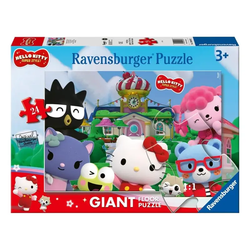 04076 Ravensburger - Hello Kitty - Puzzle Giant Floor - 24 pezzi
