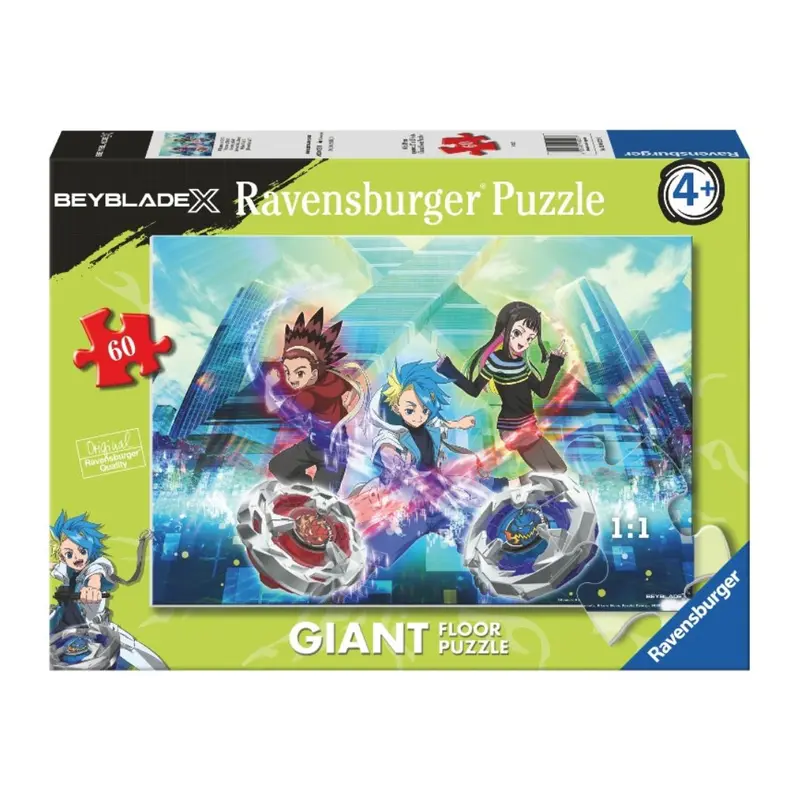 04229 Ravensburger - Beyblade - Puzzle Giant Floor - 60 pezzi