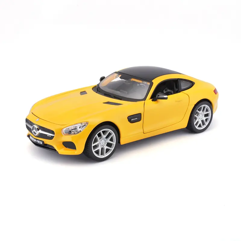 10-31134 Bburago Maisto - Mercedes-Benz AMG GT, gialla - Scala 1
