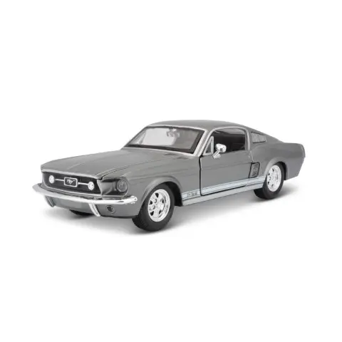 10-31260 GY Bburago Maisto - Ford Mustang GT (1967), grigia - 1