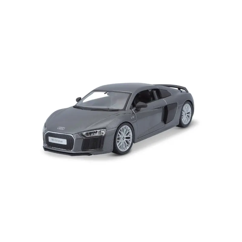 10- 31513 Bburago Maisto - Audi R8 V10 Plus, grigia - Scala 1