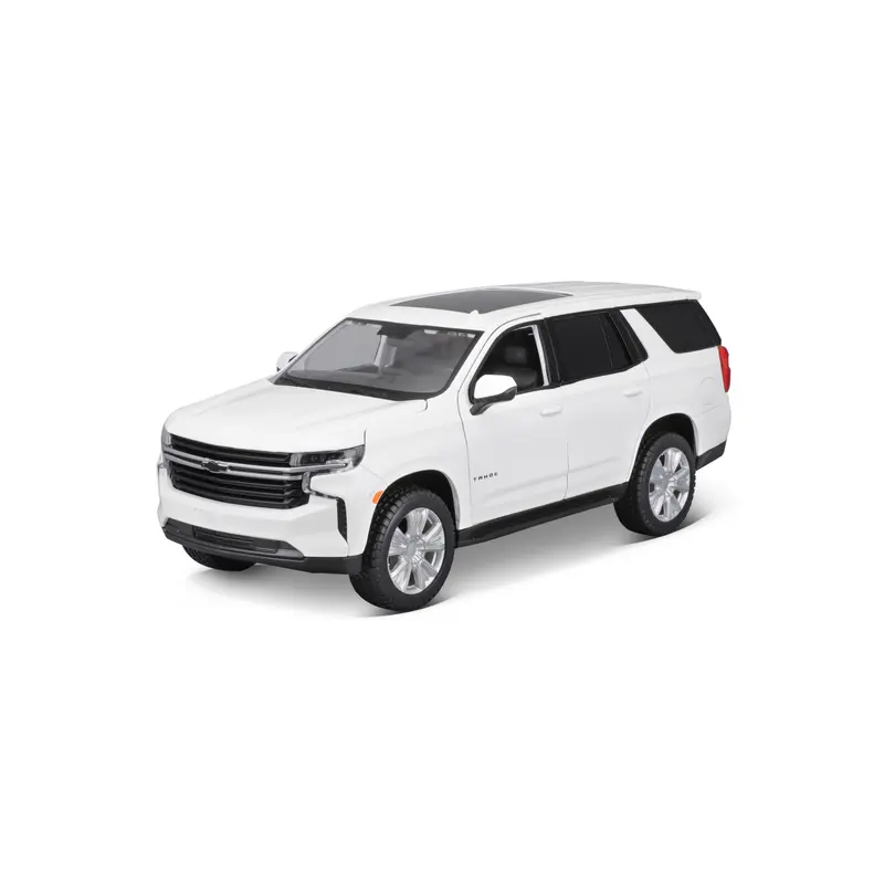 10-31533 Bburago Maisto - Chevrolet Tahoe (2021), bianca - Scala 1