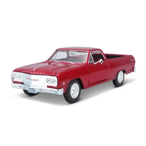 10-31977 Bburago Maisto - Chevrolet El Camino 1965, rossa - 1