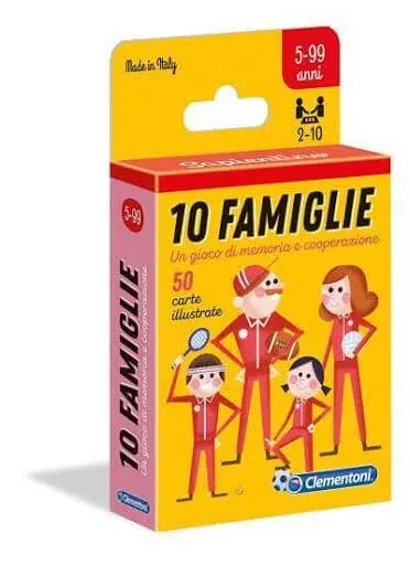 10 Famiglie Gioco Di Carte