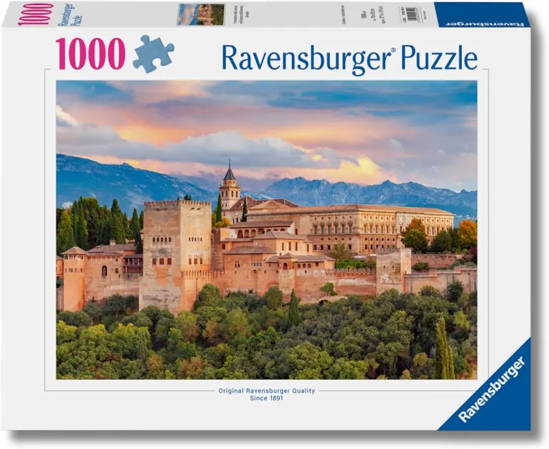 12001792 Ravensburger Puzzle Granada 1000 pezzi Panorama città spagnola