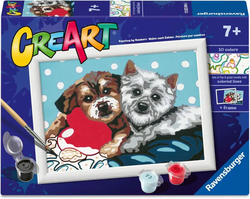 12023094 CreArt Serie E - Amici a Quattro Zampe - Ravensburger