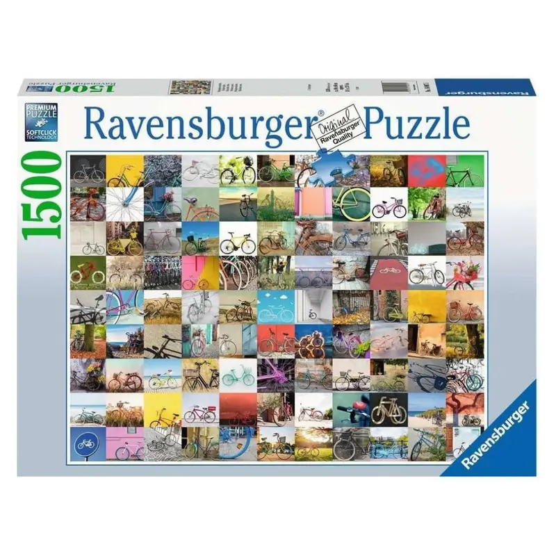 16007 Ravenburger - 99 biciclette e altro... - Puzzle 1500 pezzi