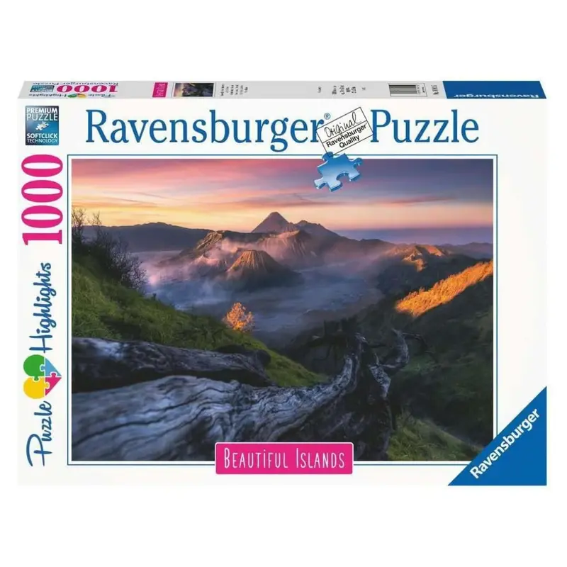 16911 Ravensburger - Monte Bromo, Indonesia - Puzzle 1000 pezzi
