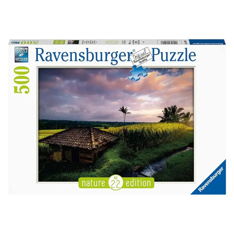 16991 Ravensburger - Risaie a Bali - Puzzle 500 pezzi