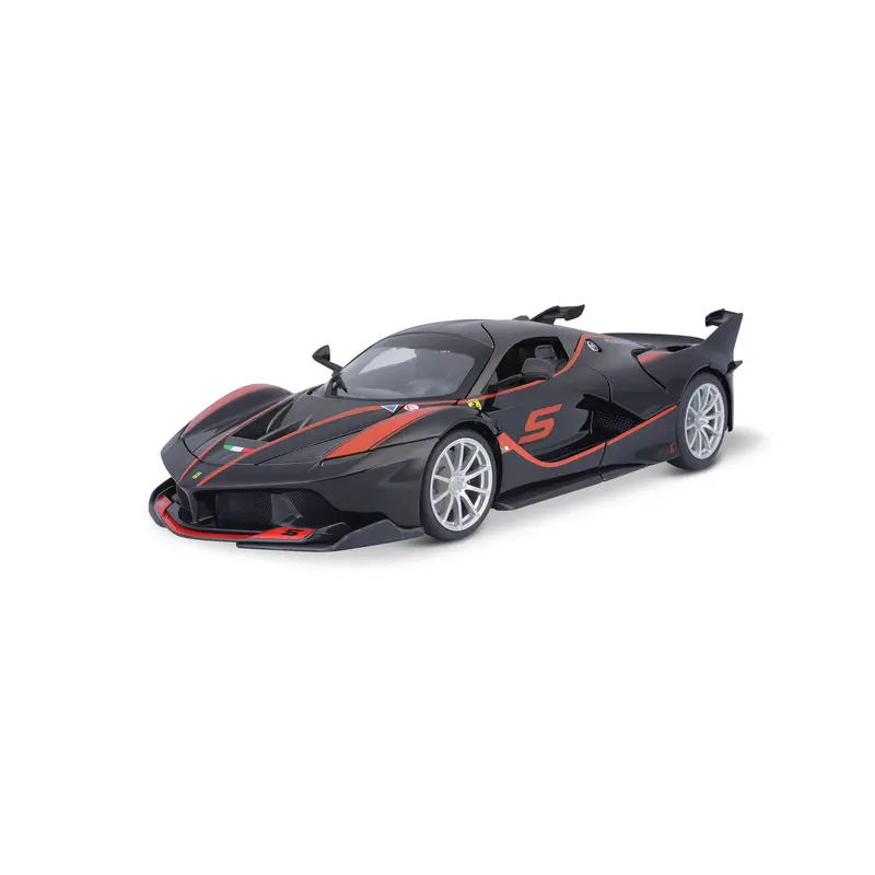 18-16010 Bburago Ferrari R&P - Ferrari FXX K #5, nera e rossa - 1