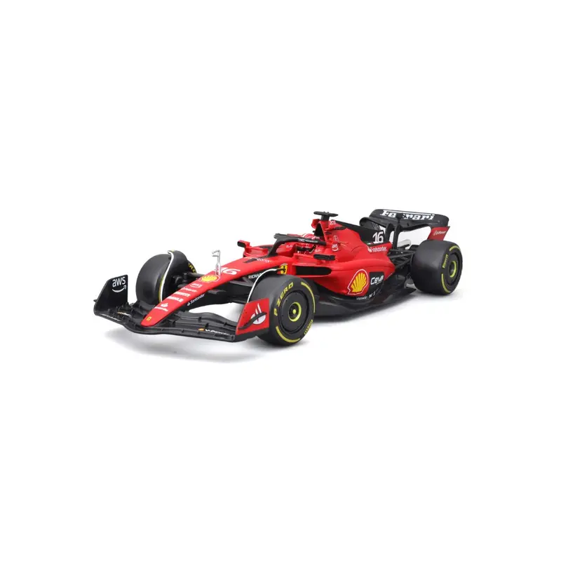 18-16812 Bburago Ferrari Racing F1 Ferrari SF-23, con casco #16 Leclerc - 1