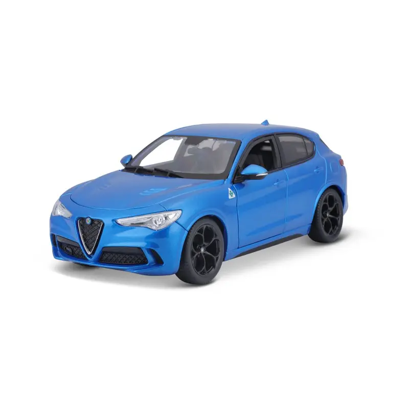 18-21086 Bburago - Alfa Romeo Stelvio, blu - Scala 1