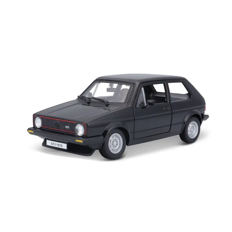 18-21089 Bburago - Volkswagen Golf Mk1 GTI (1979), nera - 1