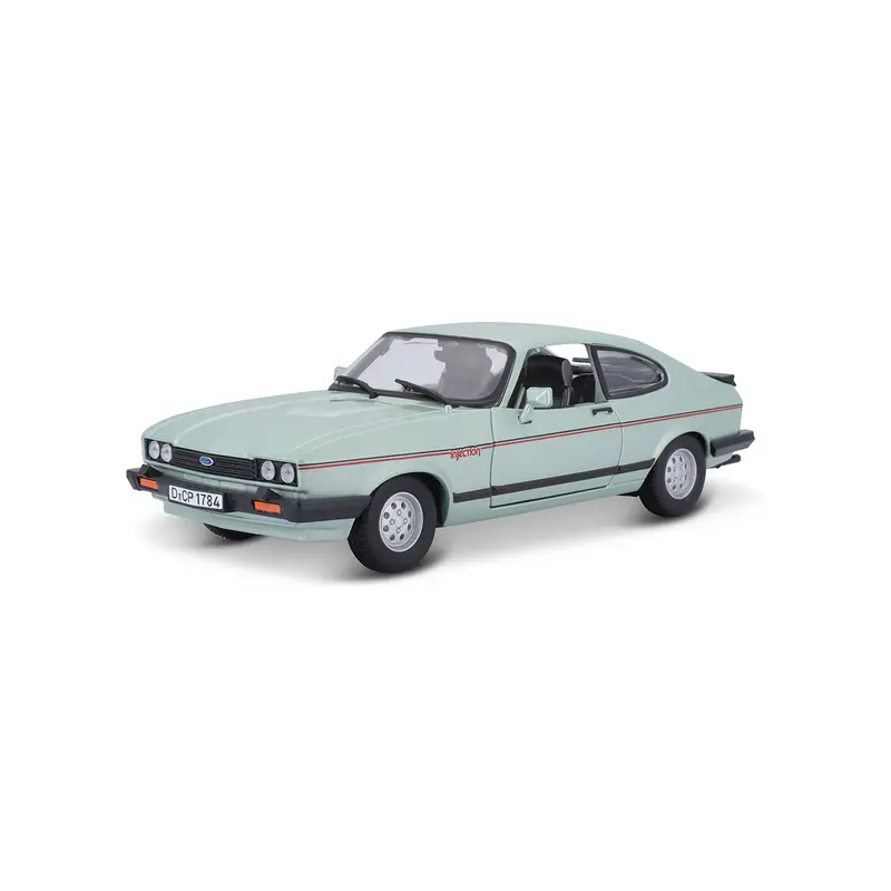 18-21093 GN Bburago - Ford Capri GT (1982), verde -  Scala 1
