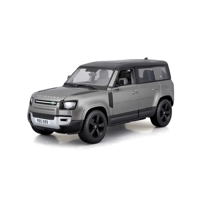 18-21101 SL Bburago - Land Rover Defender (2022), argento - 1