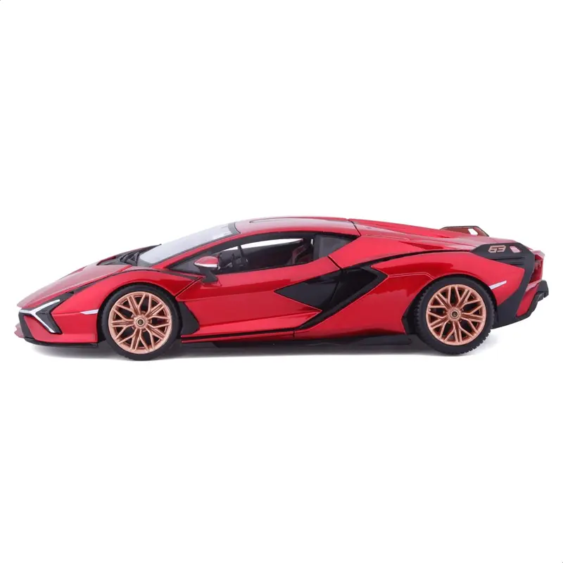 18-21102Bburago Lamborghini Sin FKP 37 Rossa 1