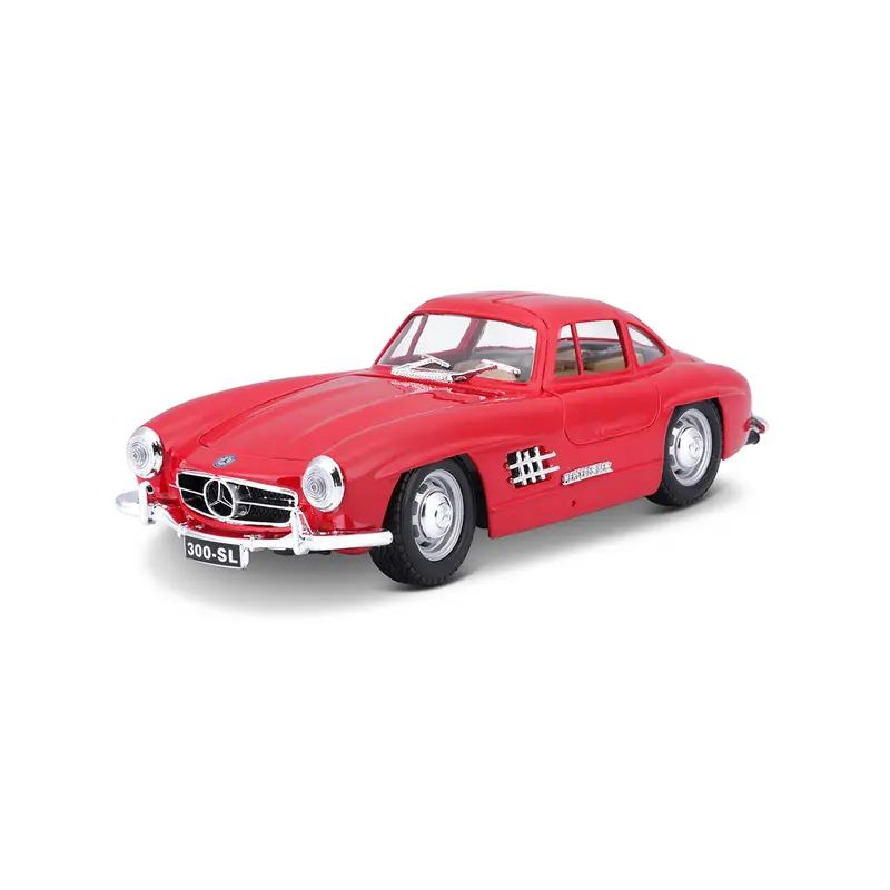 18-22023 RD Bburago - Mercedes-Benz 300 SL (1954), rossa - Scala 1