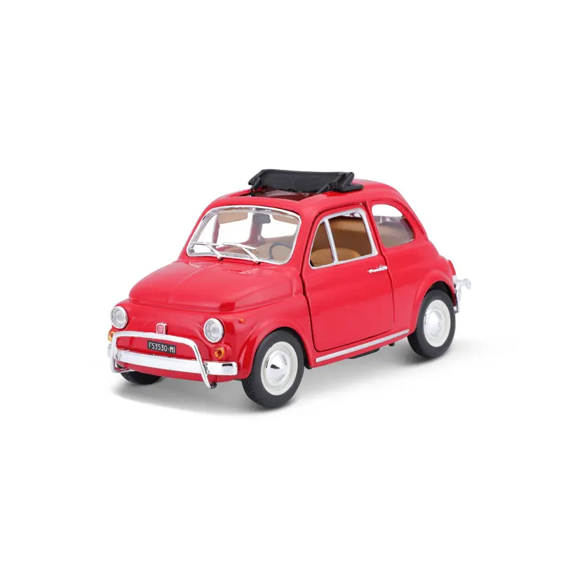 *18-22099 Bburago - Fiat 500L (1968), rossa - Scala 1