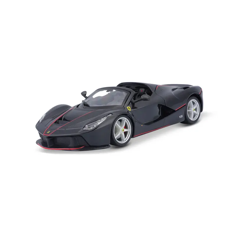 18-26022 Bburago Ferrari Race&Play - Ferrari LaFerrari Aperta, nera - 1