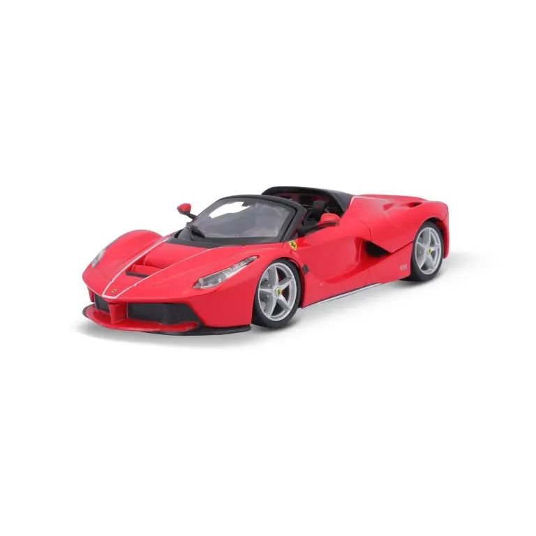 18-26022 Bburago Ferrari Race&Play - Ferrari LaFerrari Aperta, rossa - 1