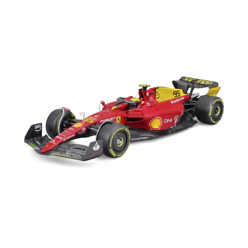 18-26806 Bburago - Ferrari F1-75 (2022) - #55 Sainz - Scala 1
