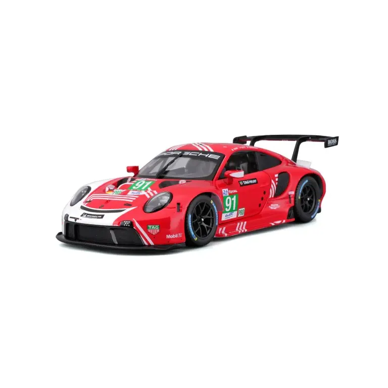 18-28016 Bburago Race - Porsche 911 RSR LM (2020) #91, rossa - 1