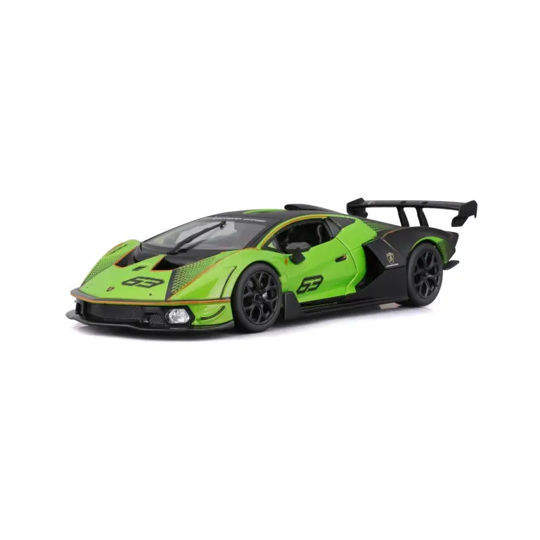 18-28017 Bburago Race - Lamborghini Essenza SCV12 #63, verde - 1