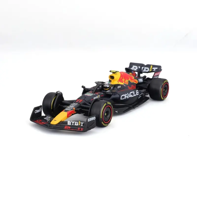 18-28026 Bburago Race - Red Bull F1 RB18, con casco - #11 Perez - 1