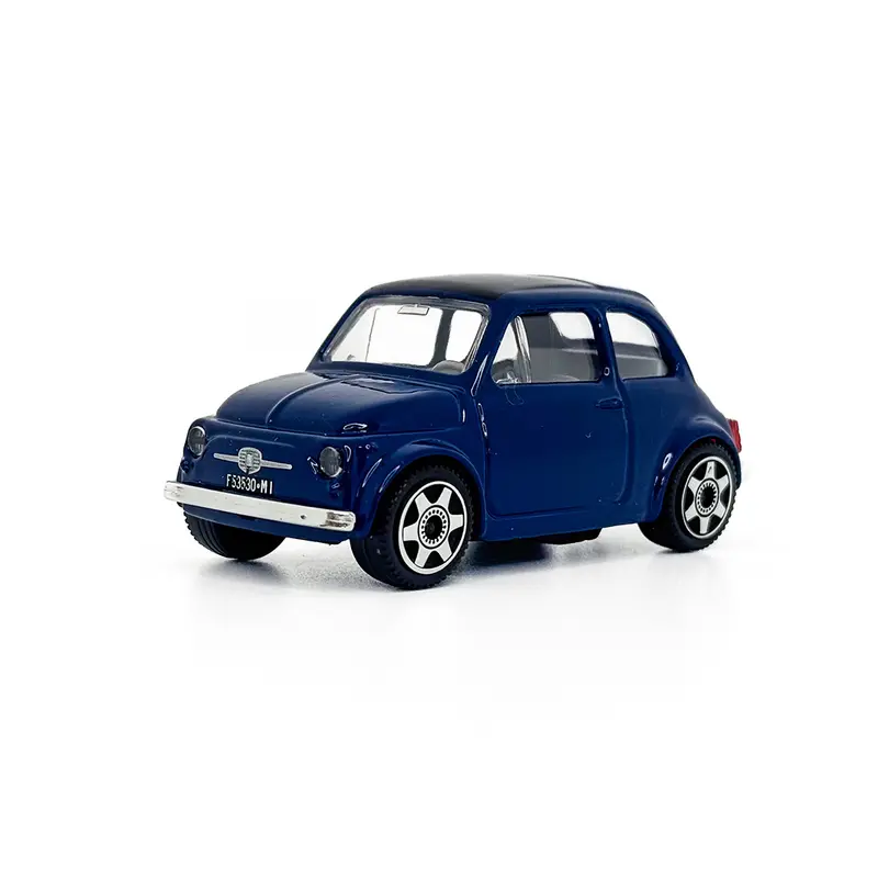 18-30046 Bburago - Fiat 500 (1965), blu - Scala 1