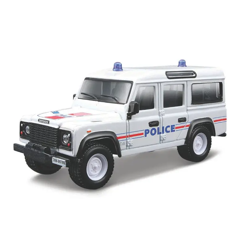 18-32003 Bburago - Land Rover Defender 110 - Vigili del fuoco o Polizia 1
