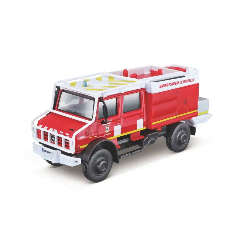 18-32017 Bburago - Mercedes-Benz Unimog U5000 - Vigili del fuoco - Scala 1