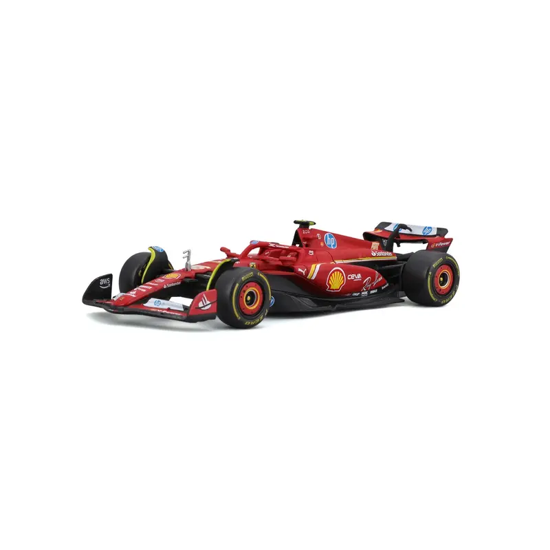 18-36844S Bburago Formula Racing F1 Ferrari SF-24 #55 Sainz - 1