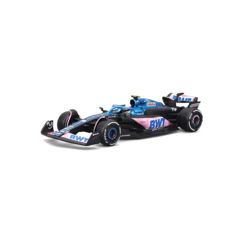 18-38073 Bburago Race - BWT Alpine F1 Team A523 #10 Gasly, con casco - 1