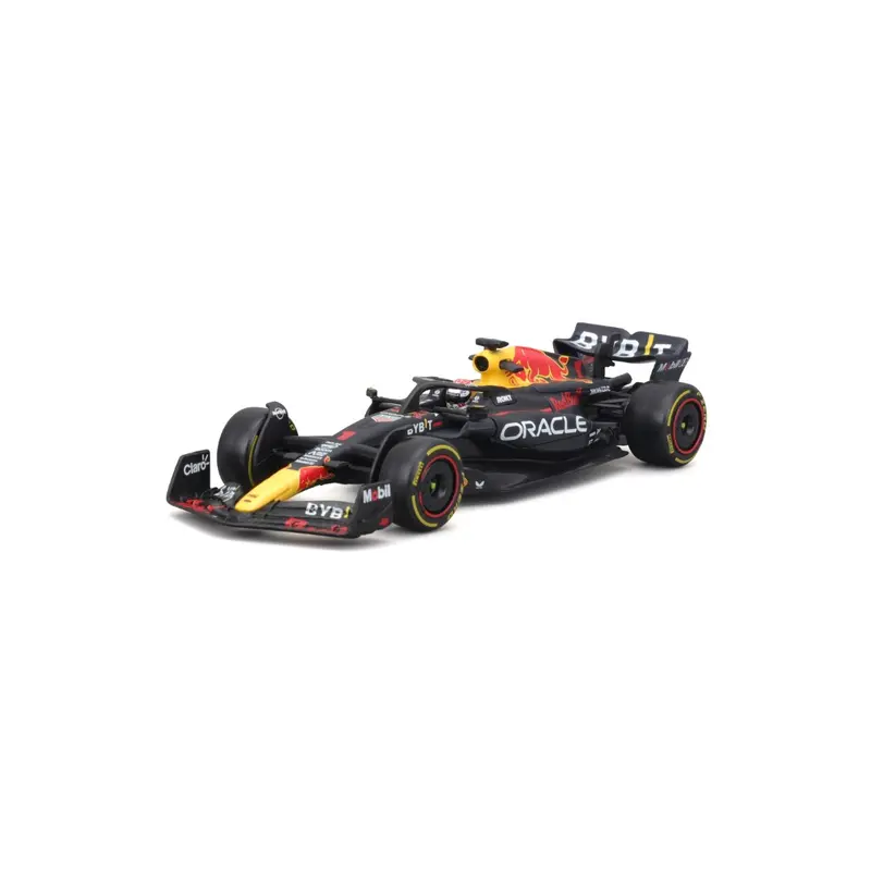 18-38083 Bburago Race F1 Red Bull Racing RB19 #1 Verstappen, con casco - 1