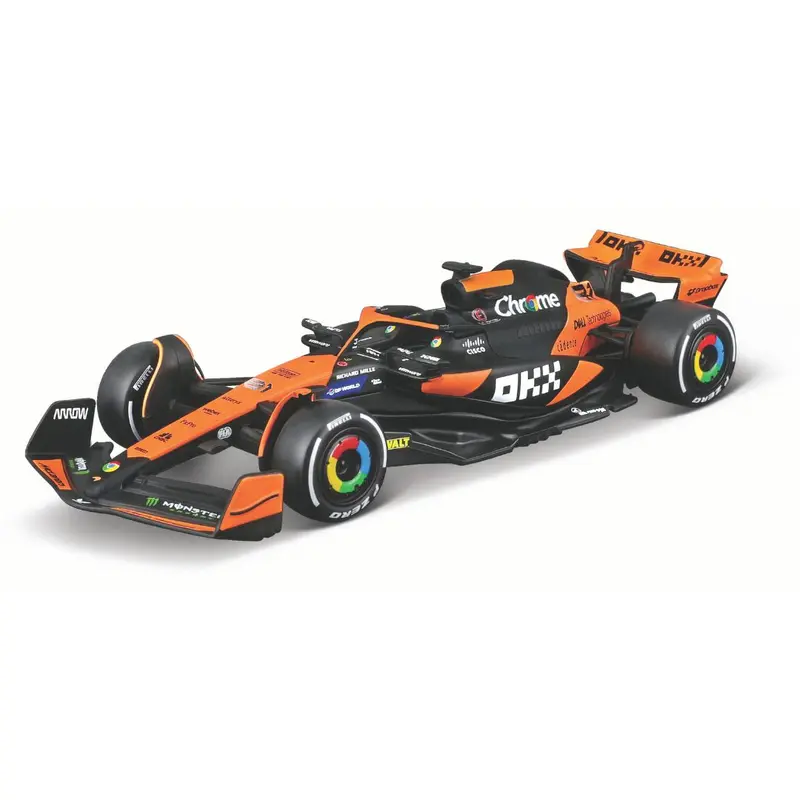 18-38215 Bburago -McLaren F1 Team MCL38 #81 (Piastri), con casco -1