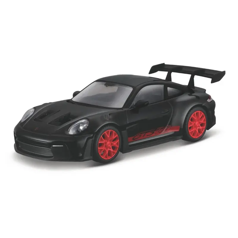 18-38313 Bburago Race - Porsche 911 GT3 RS, nera - Scala 1