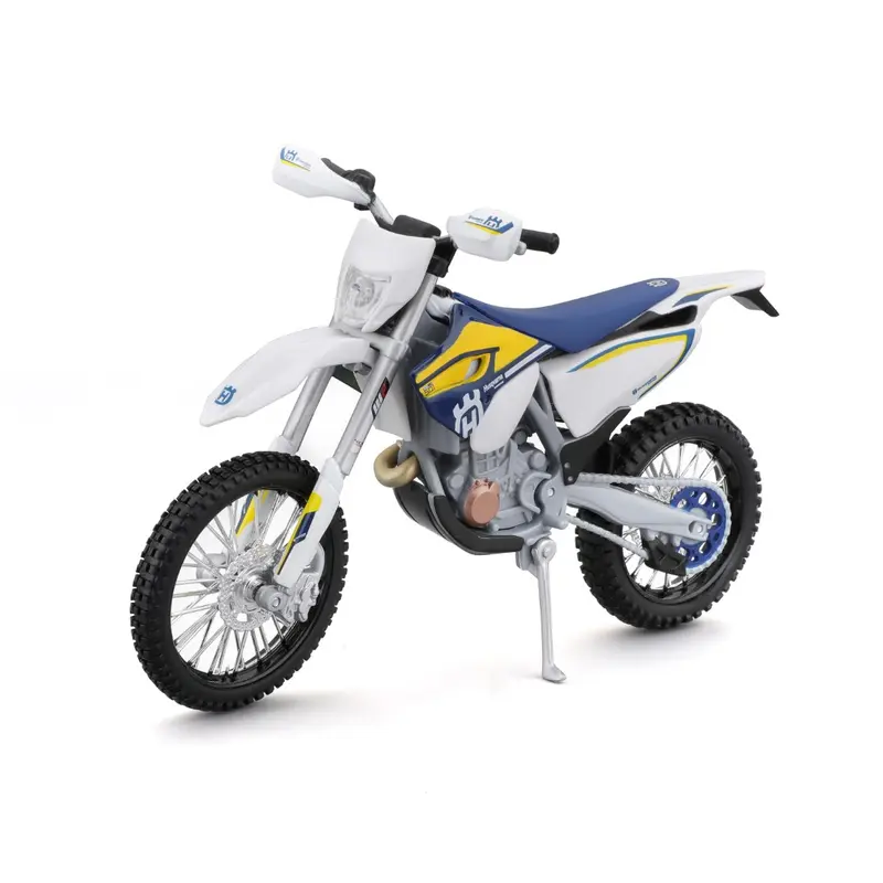 20-16921 Bburago Maisto - Husqvarna FE 501, blu e bianca - Scala 1