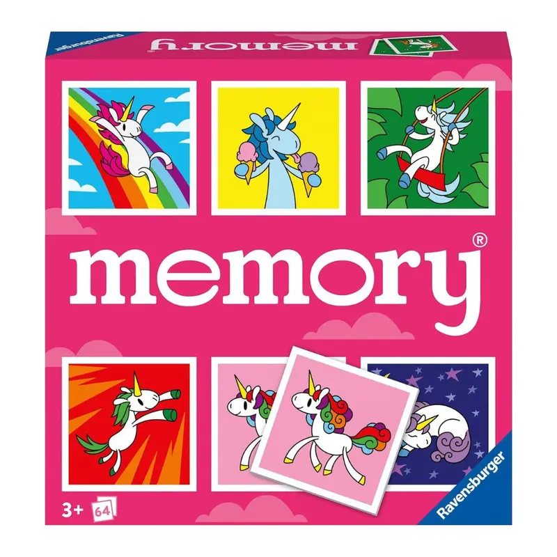 20999 Ravensburger - Unicorni Memory - Gioco educativo