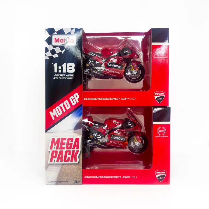 21-36375 Bburago Maisto - Ducati Lenovo Team 2023 - Megapack #1 e #23- 1