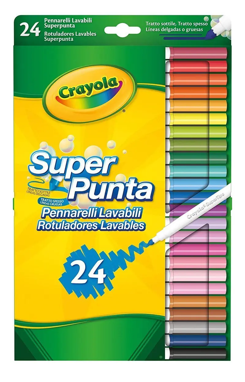 24 Superpunta Lavabili