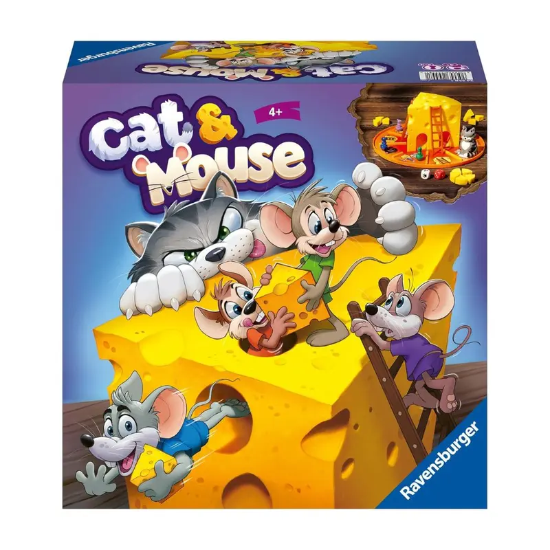 24558 Ravensburger - Cat&Mouse - Gioco da tavolo