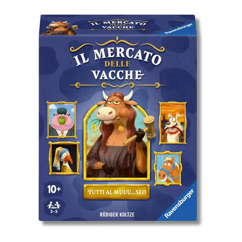 24914 Ravensburger Il Mercato delle Vacche Gioco da Tavolo Strategico