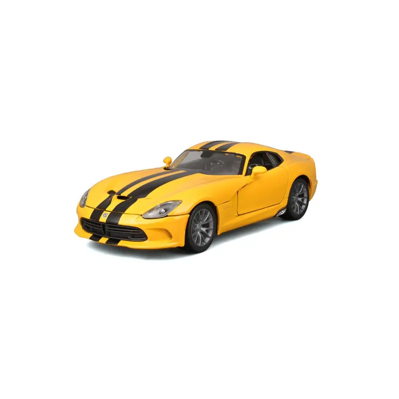 31128 Bburago Maisto - Dodge SRT Viper GTS (2013), gialla - Scala 1