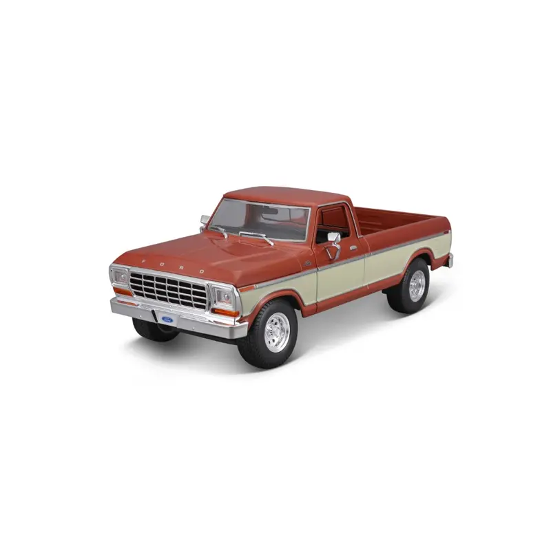 31462 BN Bburago Maisto - Ford F150 Pick-up (1979), marrone - 1