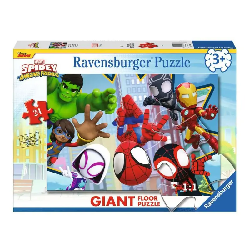 3182 Ravensburger - Spidey - Puzzle Giant Floor - 24 pezzi