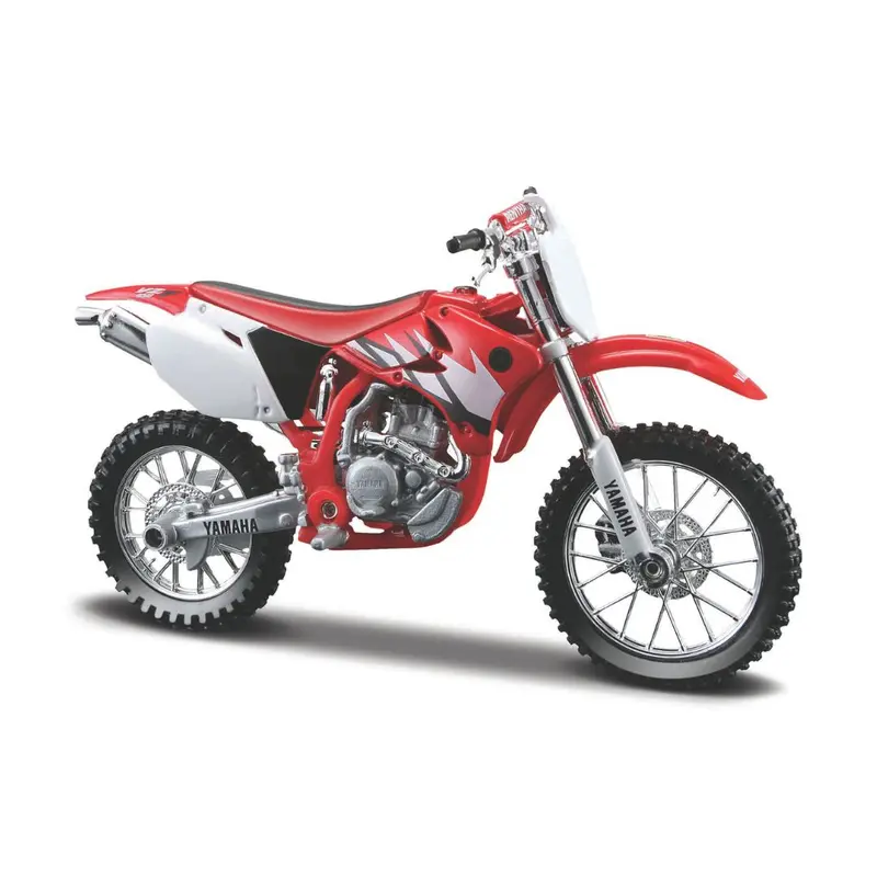 *34007 Bburago Maisto motocross Yamaha YZ450F, rossa - Scala 1