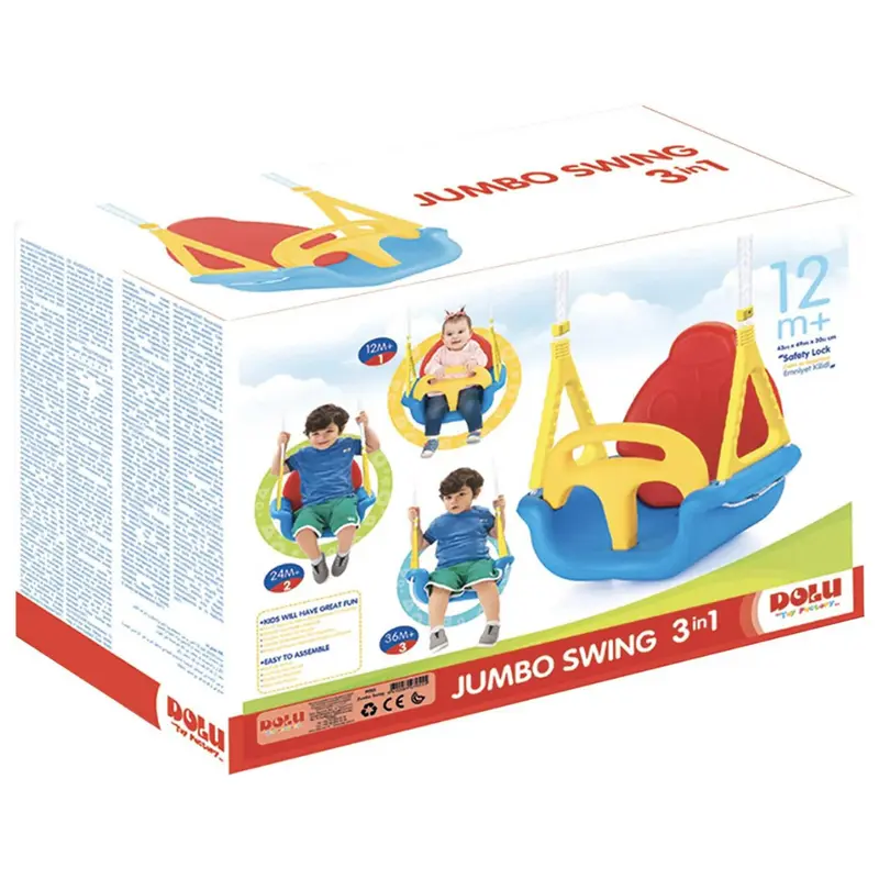 41310 Dulu -Altalena 3 in 1 dondolo prima infanzia da Interno e da esterno