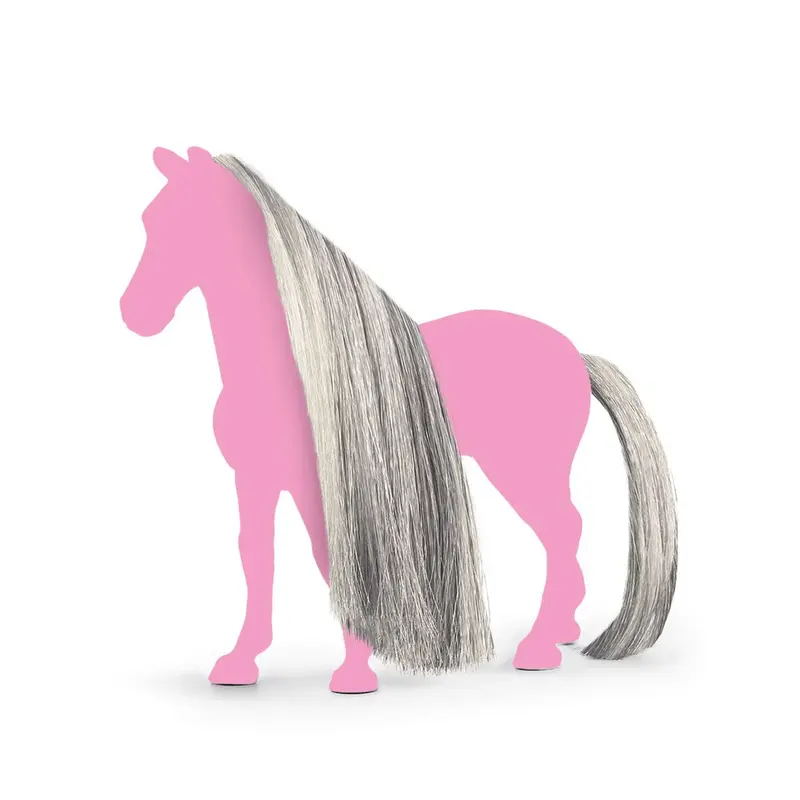42652 Schleich Sofia's Beauties - Criniera e coda per cavalli - Grigie
