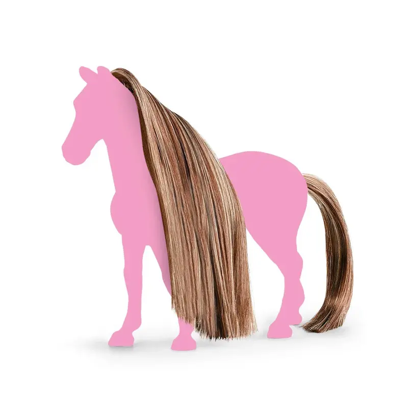 42653 Schleich Sofia's Beauties - Criniera e coda per cavalli - Marrone dorato